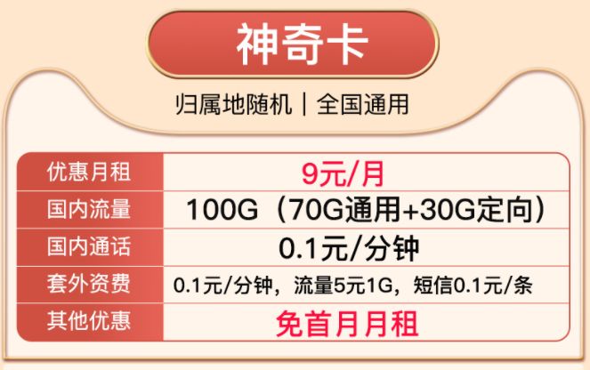 想換手機(jī)卡的朋友看這里 月租低至0元包100G全國(guó)流量+首免優(yōu)惠多多速來(lái)！